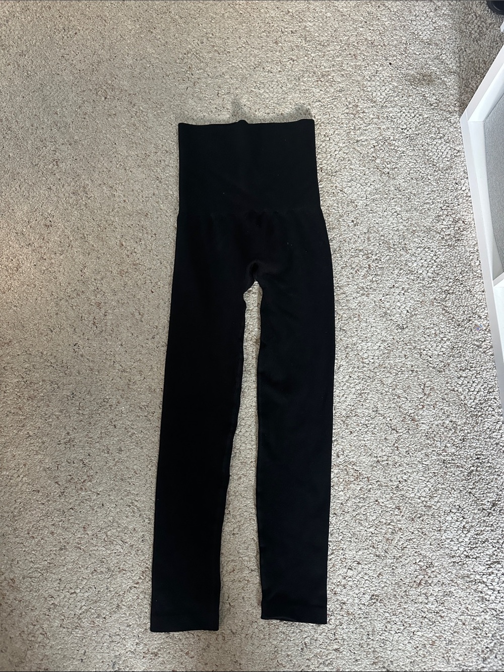 Yelete Black High-Waist Leggings for Women